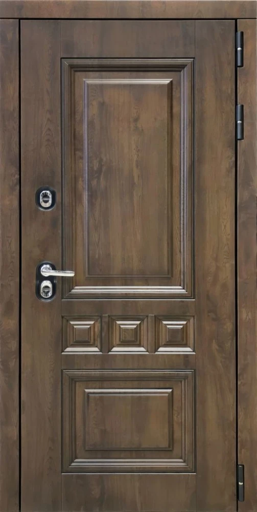 Входная дверь ДвериПРО Аура ФЛ-256 (10мм, бетон пепельный) DPRO197937 внешняя сторона