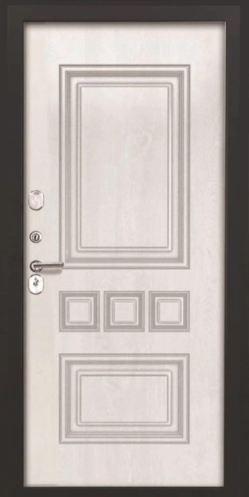 Входная дверь ДвериПРО Модель L-48 фл-608 винорит white DPRO193110 внутренняя сторона