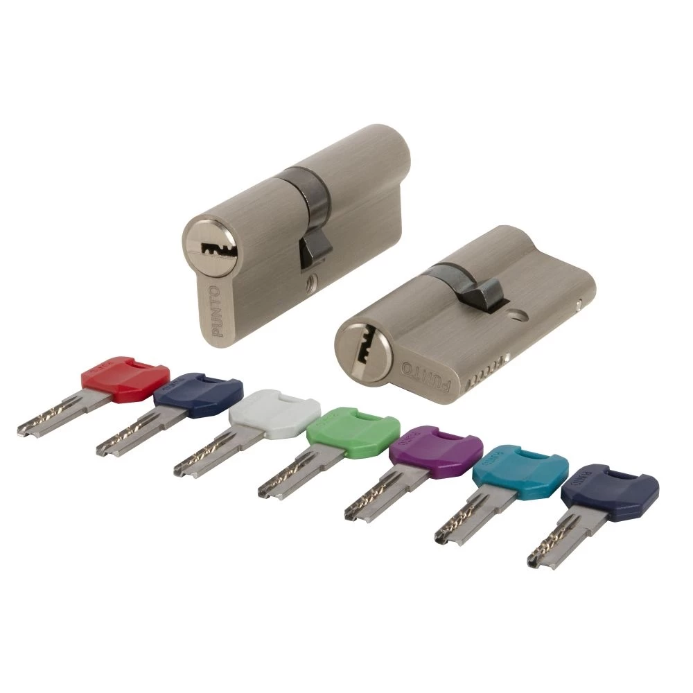 Фото Цилиндровый механизм MaxPro7000Key90mm(35+10+45) SN никель 7key