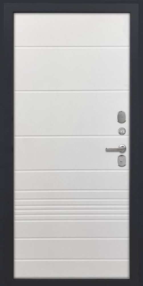 Входная дверь ДвериПРО L-3b ФЛ-700 (10мм, ясень белый) DPRO196545 внутренняя сторона