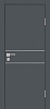 Межкомнатная дверь P-15 Графит матовый